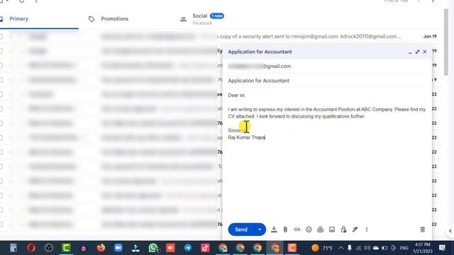 How To Send Email From A Laptop Or Mobile? Email Kasari Pathaune | Send Mail On Gmail | In Nepali