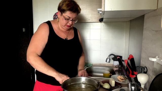ГОТОВИМ ВМЕСТЕ)Сырный суп из красной рыбы