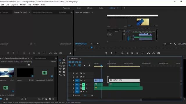 Adobe Premiere Pro Tips:Short Cut For Removing Empty Spaces Between Clips-Ripple Delete