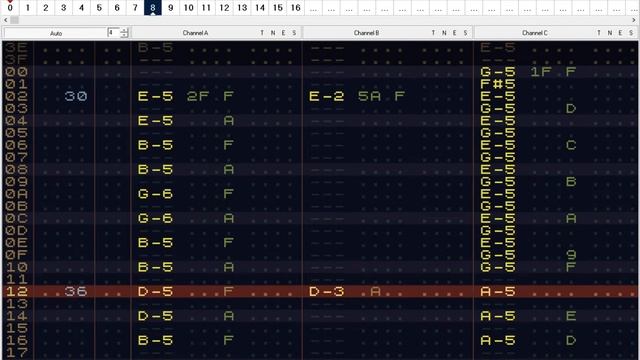 ZX Spectrum Music: "Alpha" by Davos - Vangelis - Vortex Tracker II