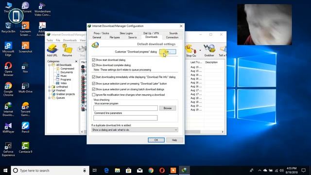 How to show IDM hidden tabs|Sinhala