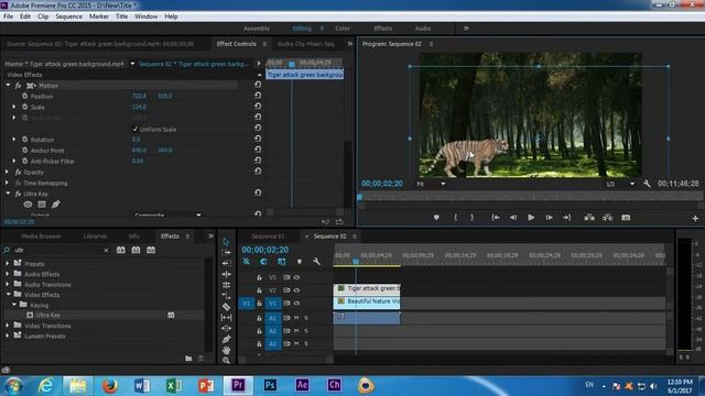 Adobe Premiere Pro cc Chroma Key Tutorial