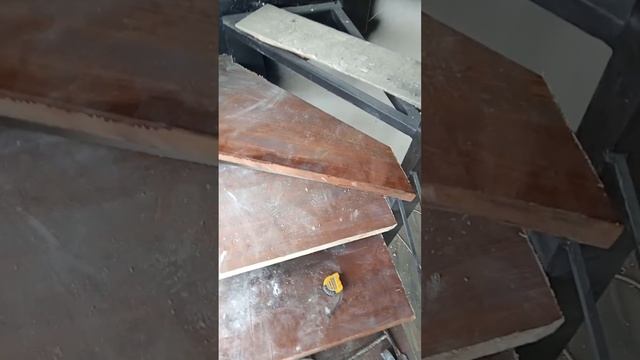 Как поставить на место фигурную ступень