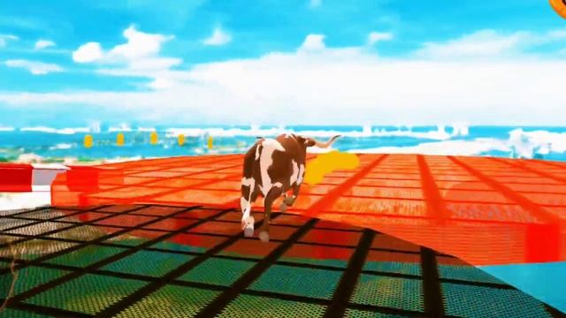 La Vaca Lola Dancing And Angry Bulls Fight Android game part 487.