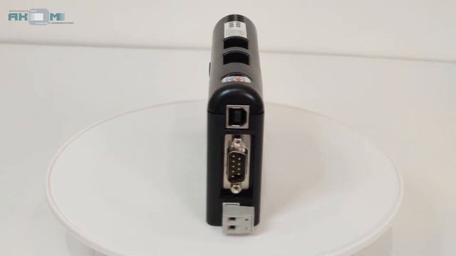 Внешний вид сетевого шлюза (AB7300) Anybus X-Gateway "CANopen Master - EtherCAT Slave"