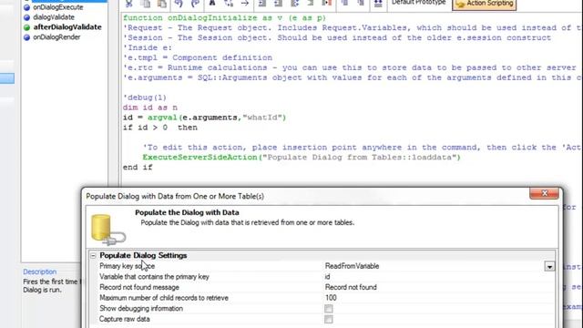 V11 Opening a Dialog Component in a Grid Row Expander to Edit a the Current Grid Row