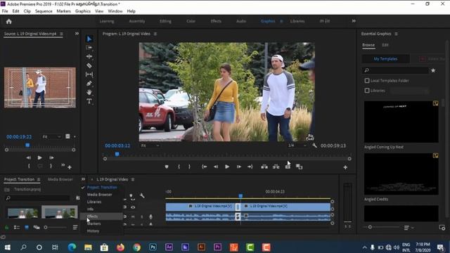 20-Create videos transition in adobe premiere (in Khmer)