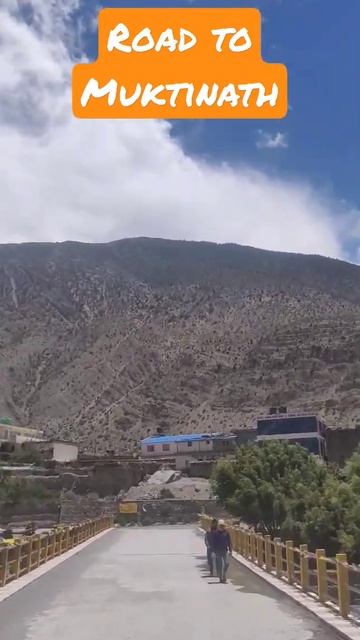 Way to MuktiNath Temple, Nepal