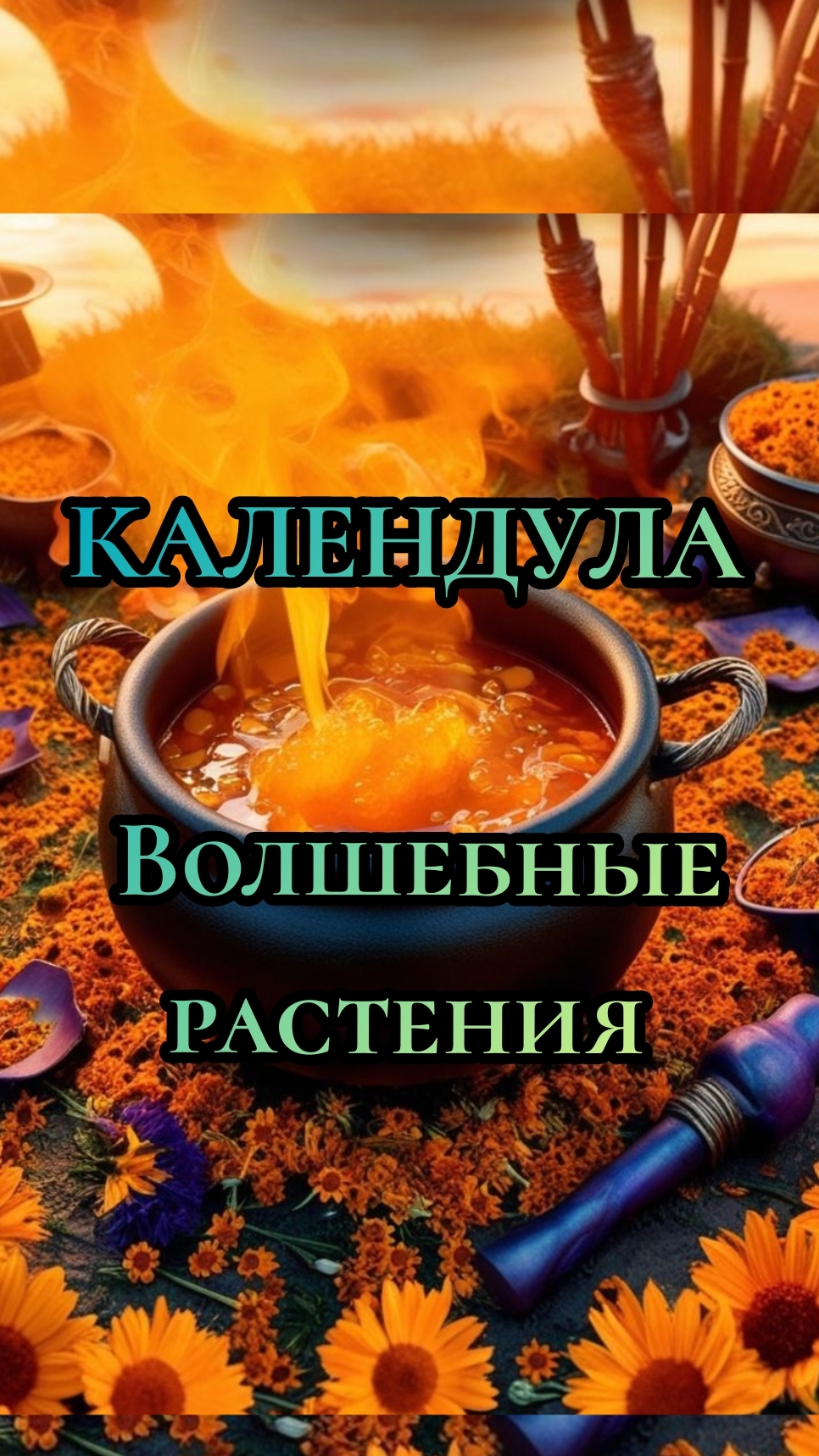 КАЛЕНДУЛА - волшебные растения