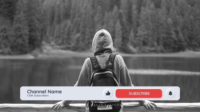 youtube subscribe modern button. Adobe Premiere Pro
