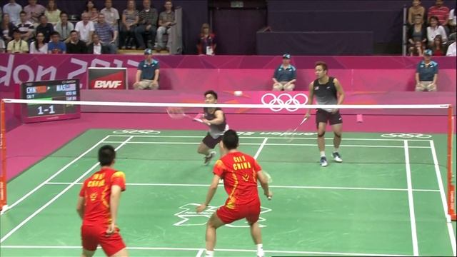 Badminton Doubles Semi-Final - China v Malaysia | London 2012 Olympics