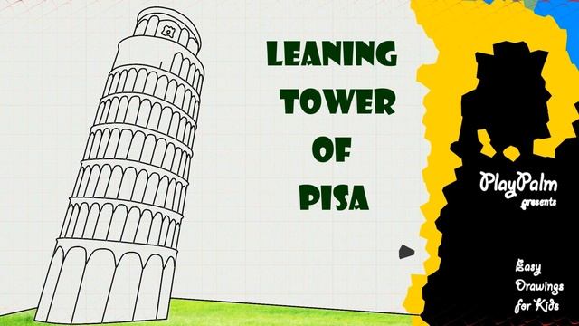 Draw Leaning Tower Of PISA