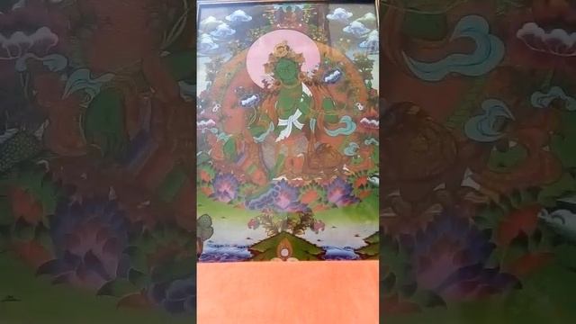 PRAYER AND MANTRA OF GREEN TARA 108 Times OM TARE TUTTARE TURE SOHA.
