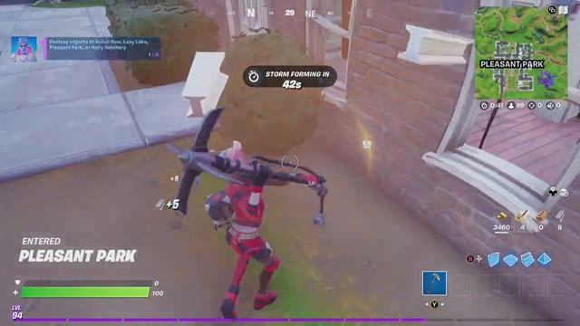 How to Destroy Objects at Retail Row Lazy Lake Pleasant Park or Holly Hatchery | Fortnite Epic Ques