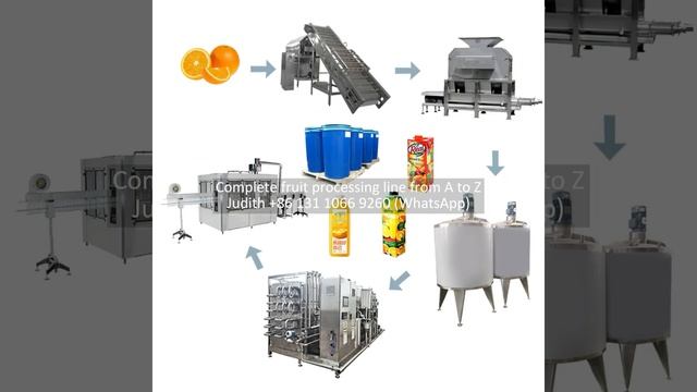 Tomato paste processing line/ Fruit juice processing line