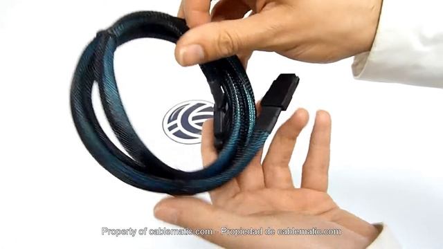 Cable Mini-SAS 36p a SAS 32p (SFF-8087 a SFF-8484) distribuido por CABLEMATIC ®