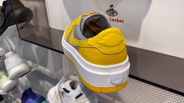 Air Jordan 1 Elevate Low (Cement Grey/White/Varsity Maize) - Style Code: DH7004-017
