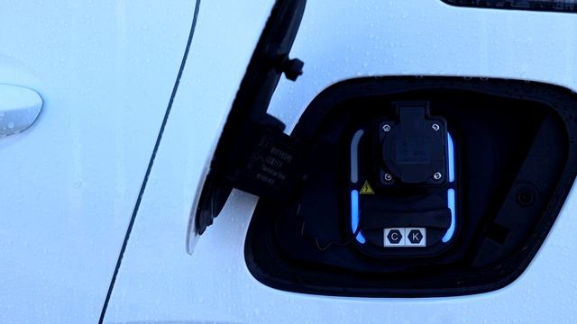 Waterproof (rainproof) cover for EV charge port on car