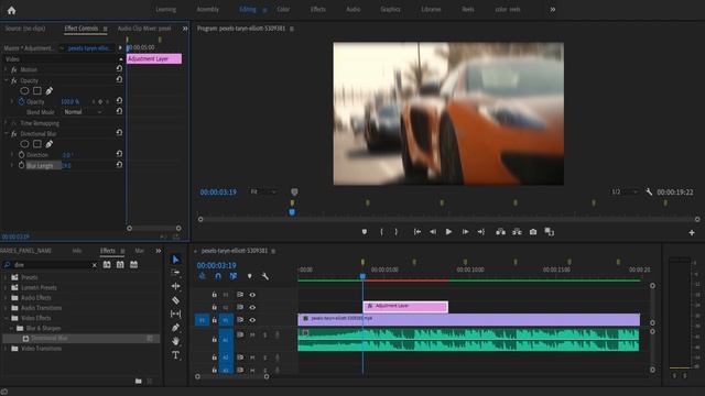 premiere pro bass shake effect
