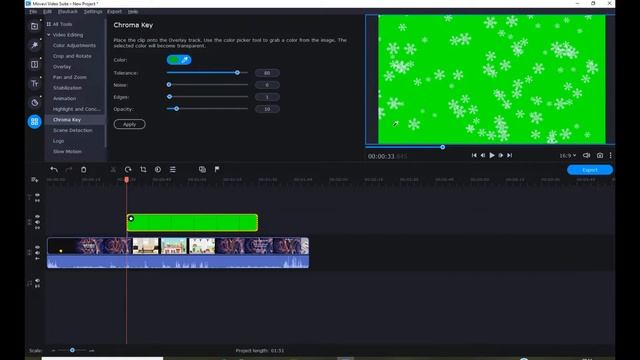 Add Effects To The Middle Of A Video In Movavi Tutorial Arabic