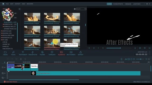 Wondershare Filmora Splash Elemental Set | After Effects