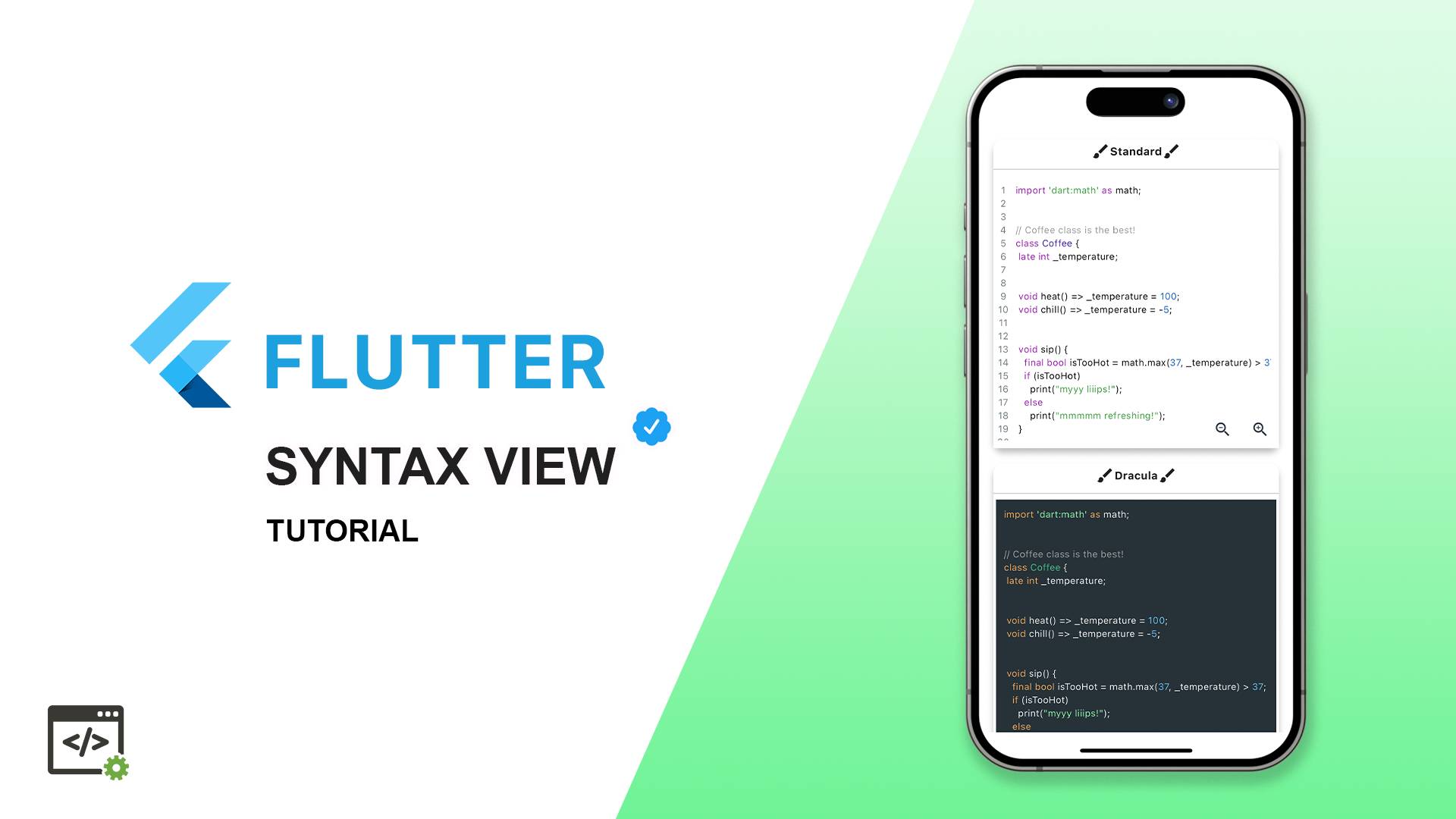 Flutter Syntax View – Code Highlighting in Flutter! 🚀