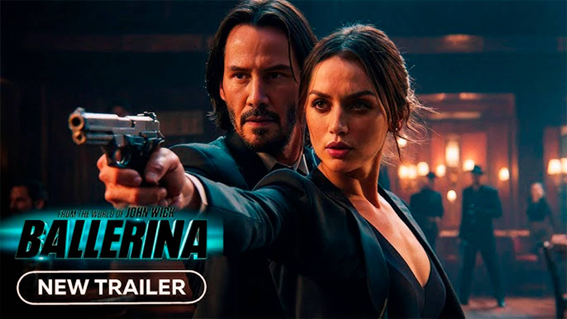 Джон Уик. Балерина | Русский Трейлер (Дубляж 2025)