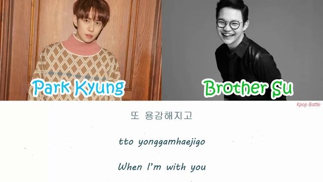 Park Kyung (Block B)  – When I'm with you (Feat. Brother Su) Lyrics [HAN|ROM|ENG]