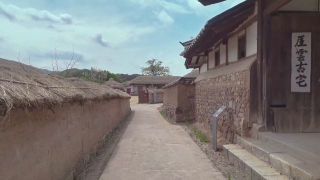 Traditional village you can see mask dance performances 🇰🇷 Hahoe Village in Andong, Gyeongsangbuk-d