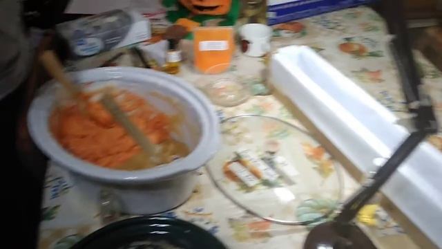 Pumpkin Guts & Apple Crisp hot process soap