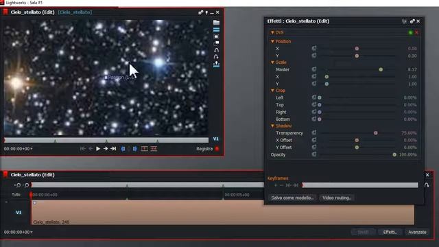 Video Tutorial Lightworks PRO in ITALIANO! N. 9: Effetto DVE e Greenscreen.