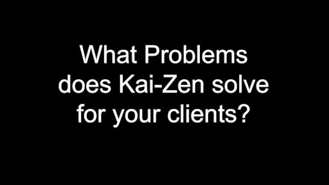 Kai Zen Testimonial Barry Goldstein