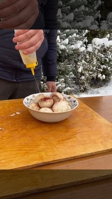 Семга на углях , получается Мега вкусно