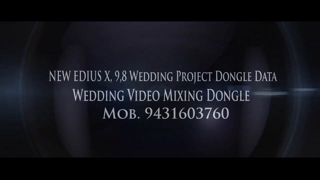 NEW EDIUS X, 9,8 Wedding Project Dongle Data - 2023 | Wedding Video Mixing Dongle