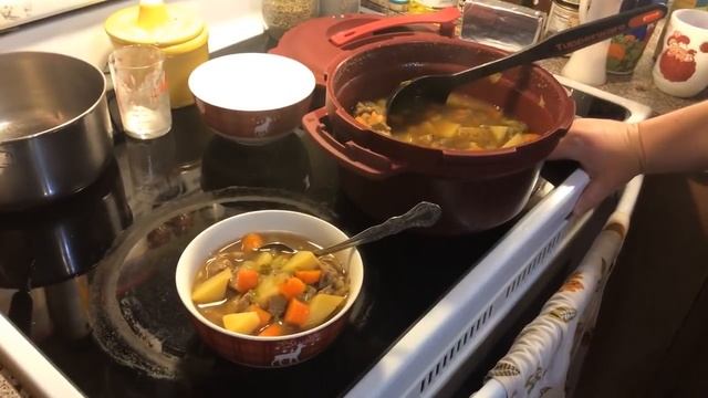 Beef Stew in the Tupperware Microwave Pressure Cooker Part 2