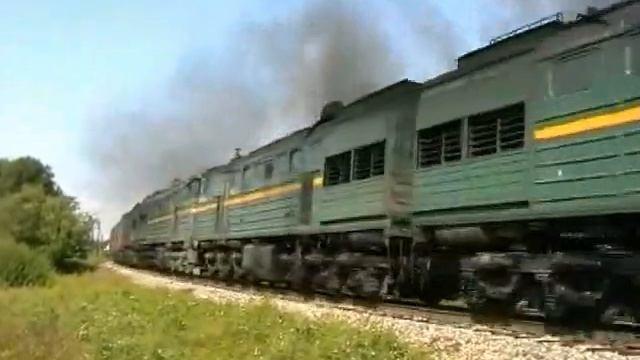 2ТЭ10У-0021 (Котлас) / 2TE10U-0021 (RZD, Kotlas)
