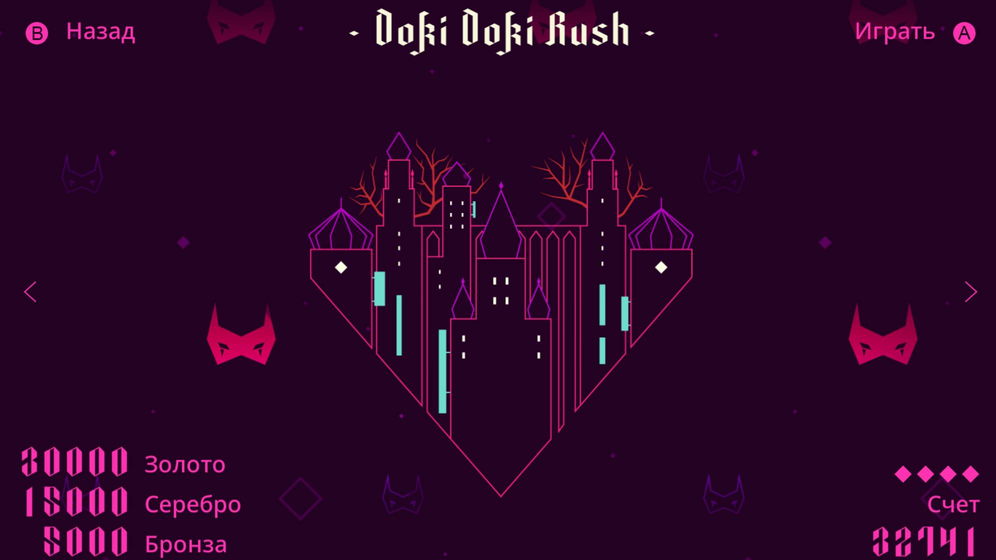 LiDark23 __ Sayonara Wild Hearts __ Doki Doki Rush __ Gold Rank