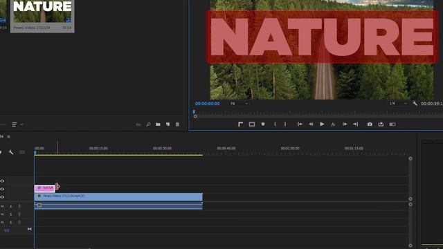 How to place a VIDEO inside TEXT In Adobe Premiere Pro