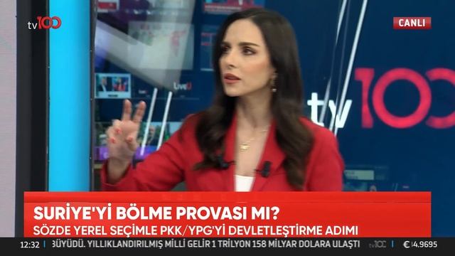 Terör Örgütü PKK Suriye'de Devlet Kurmaya Çalışıyor | TV100 Haber