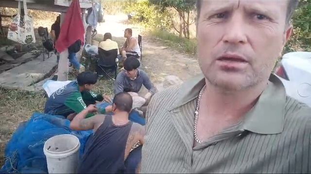 Тайские крестьяне разводят рыбу