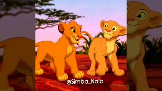 Lion king 🦁 Simba ❤ Nala.      Король лев.                                Qirol sher.