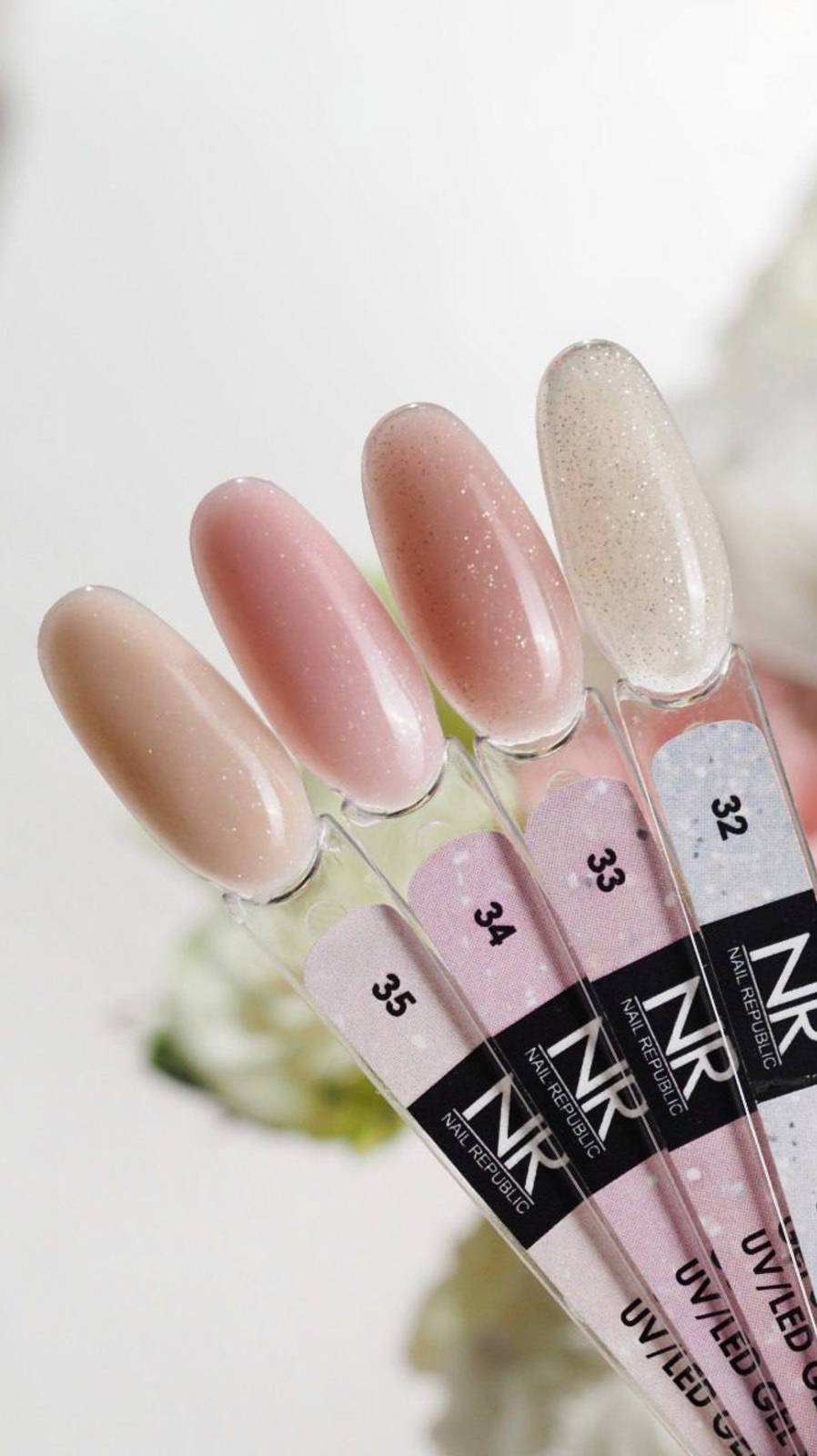 Gel classic Nail Republic с шиммером