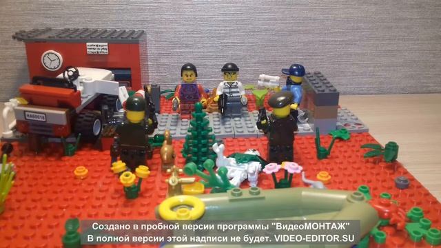 "Блок пост" Лего - Мультик!!!