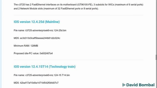 005. GNS3 2.1 Install Part 5 Where do I get Cisco IOS images