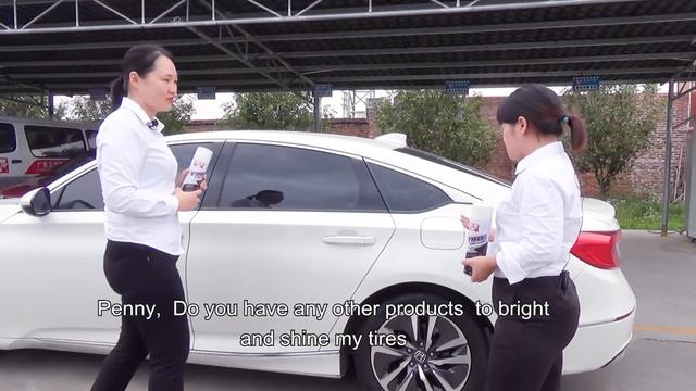 【VESLEE Tire Shine & Tire Foam】How to clean your car tire and polish it?