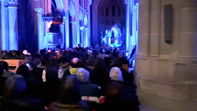 Concert à la Cathédrale de Lausanne, sons et lumières, 22.12.2022 (long)