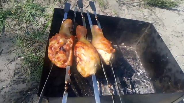 КУРИНЫЕ ОКОРОЧКА НА МАНГАЛЕ / CHICKEN LEGS ON THE GRILL