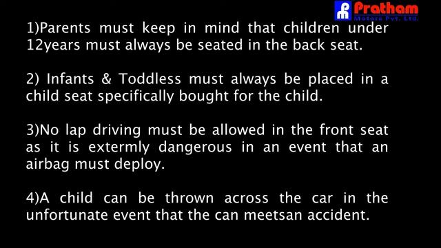 Child Seating Position while Driving - Episode 34