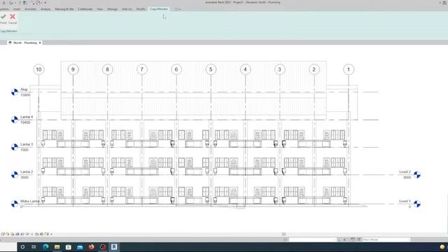 Tutorial 1 | Autodesk Revit MEP | Copy Monitor Level MEP