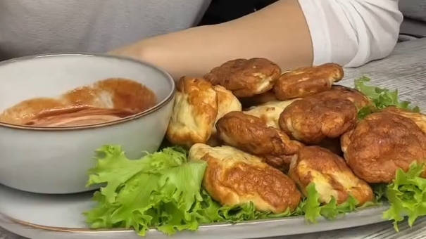 Рецепт Белковых НАГГЕТСОВ...🍗🍅🥡 в описании ✍️